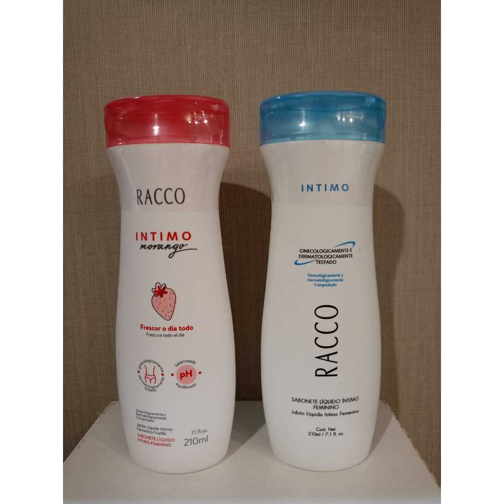 Sabonete Líquido Intimo Feminino Racco Higiene 210ml