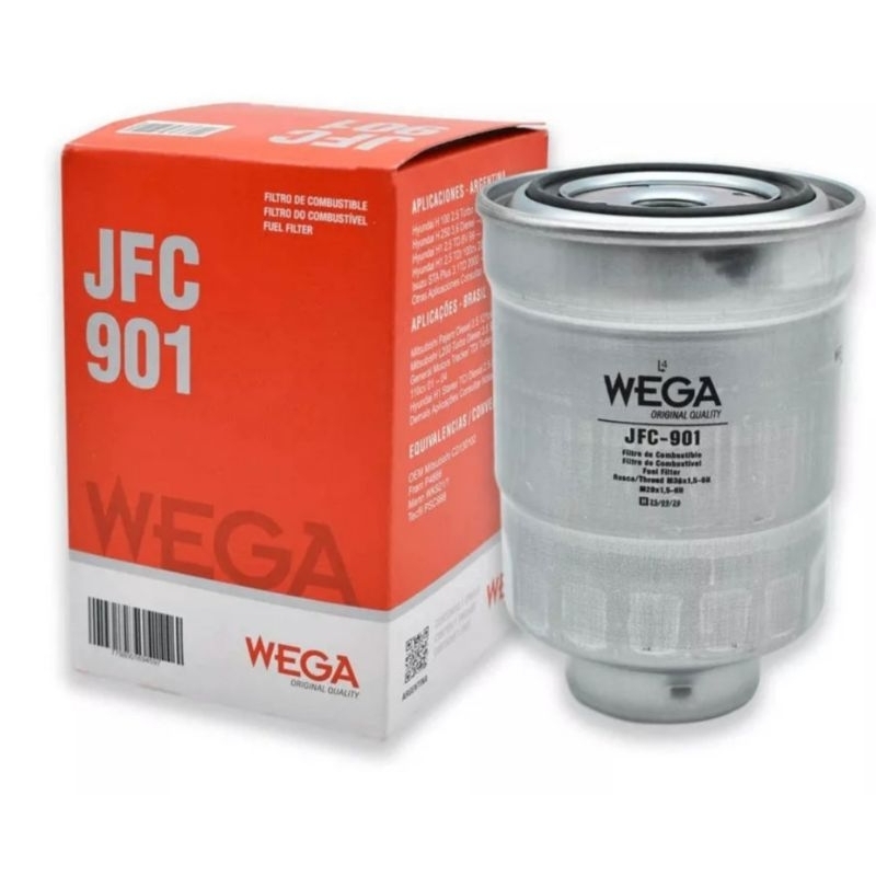 FILTRO DE COMBUSTÍVEL WEGA JFC901 HR, L200, PAJERO, TRACKER, BESTA, TERRACAN, GRAND VITARA, VITARA