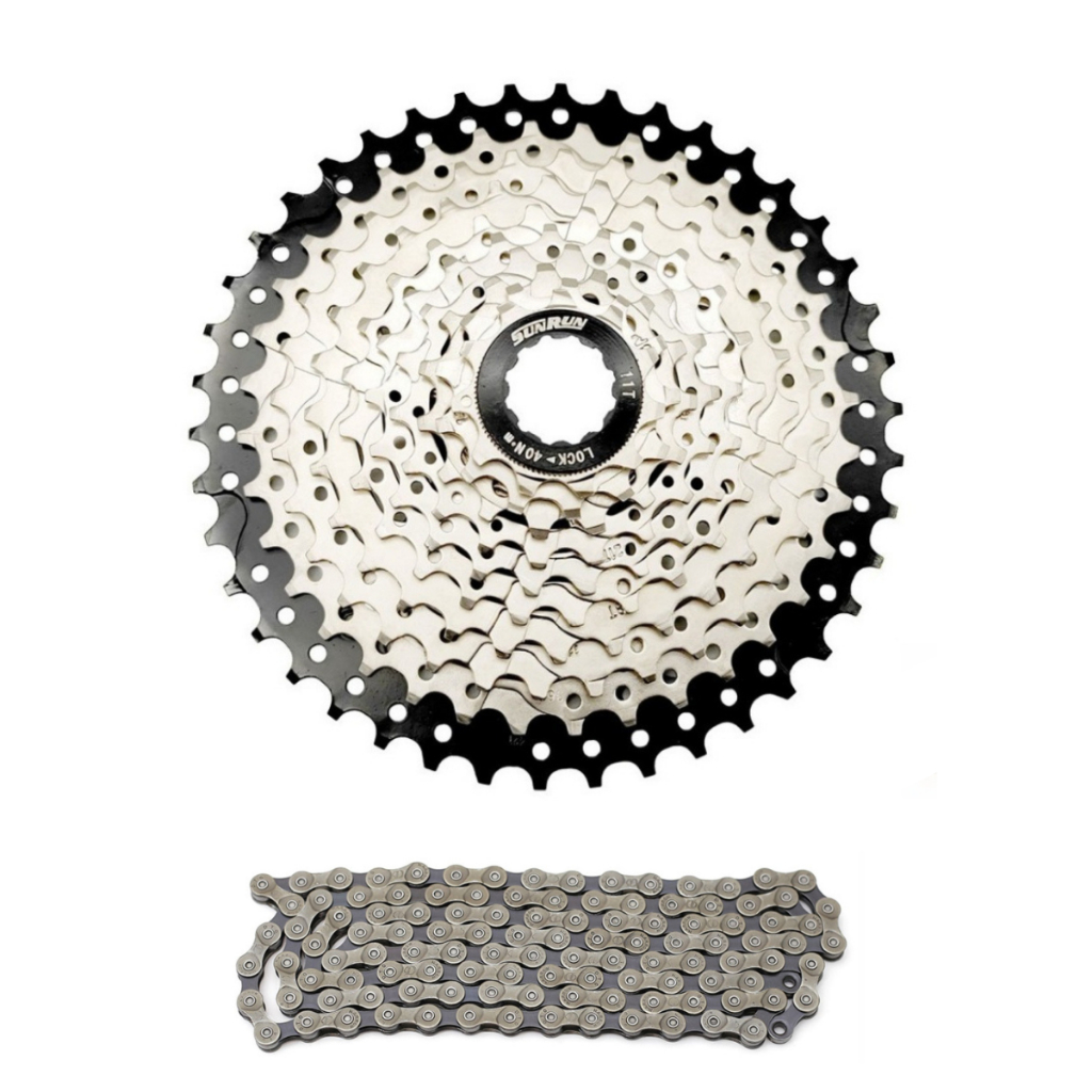 Cassete 10v Corrente 10v Cassete Bike 10v K7 11-42 promoção corrente com power link