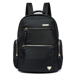 Mochila Cavalera Feminina 11L Compacta Detalhes Dourados Faculdade