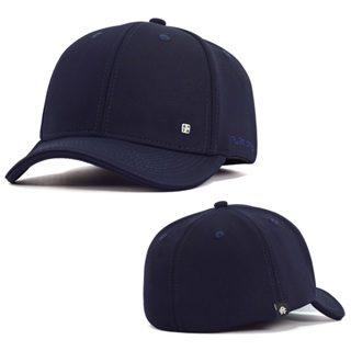 Boné Anth Co. Frame Marinho Aba Curva Fechado Com Elástico em Oferta na Shopee