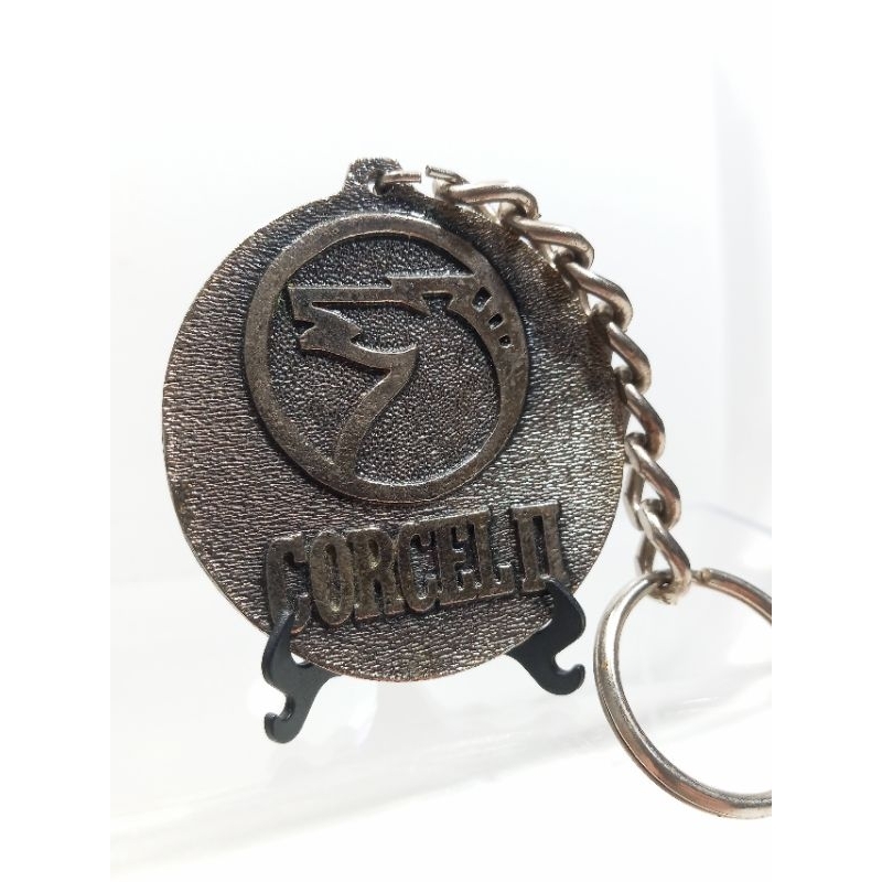 Chaveiro Ford Corcel II Bino Canave Canavieiras anos 80 medalhão