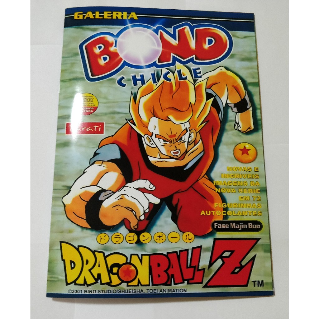 Álbum Dragon Ball Z - Fase Majin Boo -  Bond Chicle