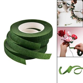 Kit c/3 Fitas Para Amarrar Flores Verde/Marrom P Artesanato Arranjo Buque de Noiva em Oferta na Shopee