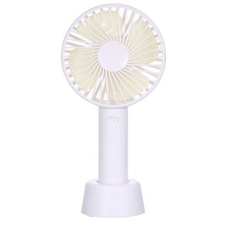 Ventilador Portátil Mini De Mão Mesa Recarregavel Usb Led com cabo