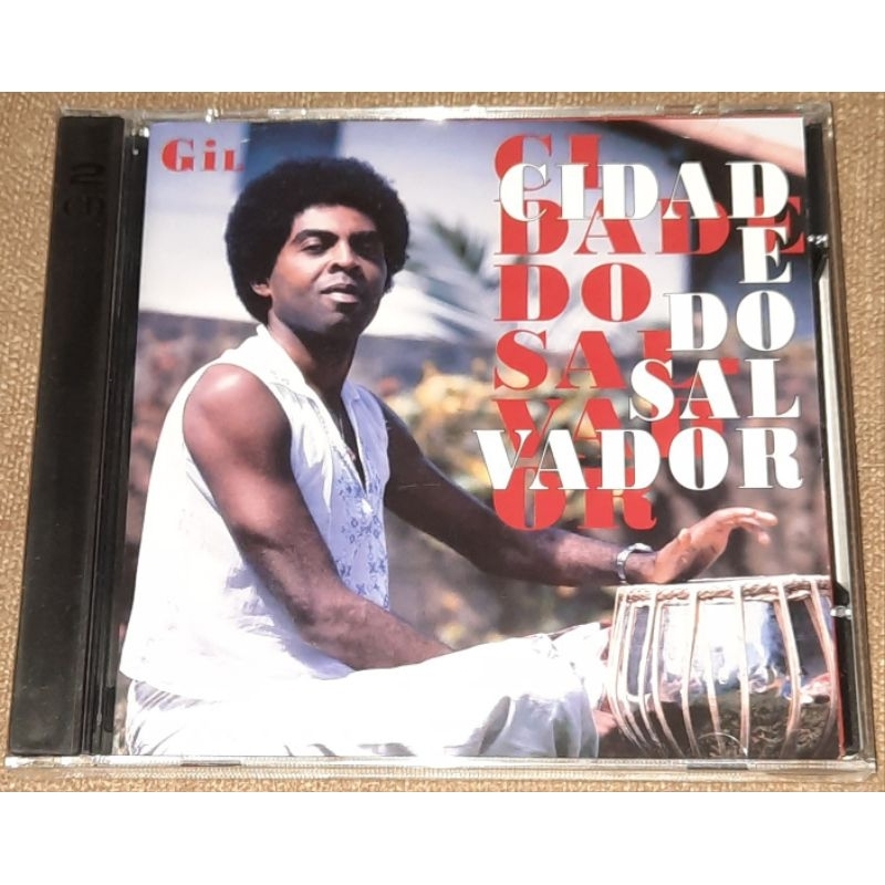 CD duplo Gilberto Gil cidade do Salvador lacrado de fábrica 9369