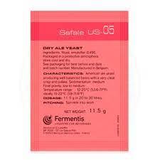 Fermento Cervejeiro Us-05 / Pct 11gr - Fermentis Safale