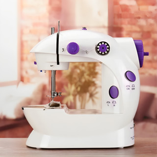 Máquina De Costura Doméstica Portátil Bivolt 127v/220v Pilhas
