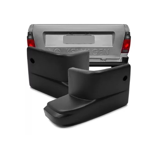 Ponteira Polaina Traseira Saveiro 83/ 92 Preta em Oferta na Shopee