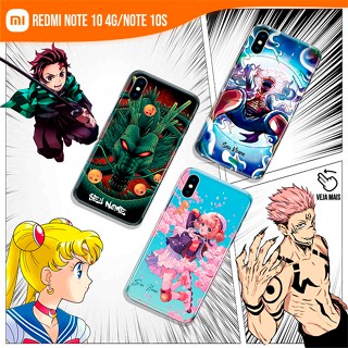 Capa Capinha - Redmi Note 10 4G/Note 10S - Animes