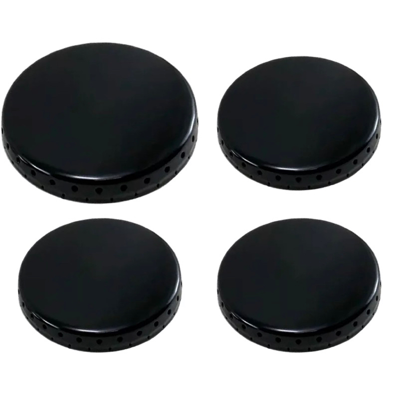 Kit Com 4 Espalhadores Tampinhas Fogão Electrolux Chef 52sm