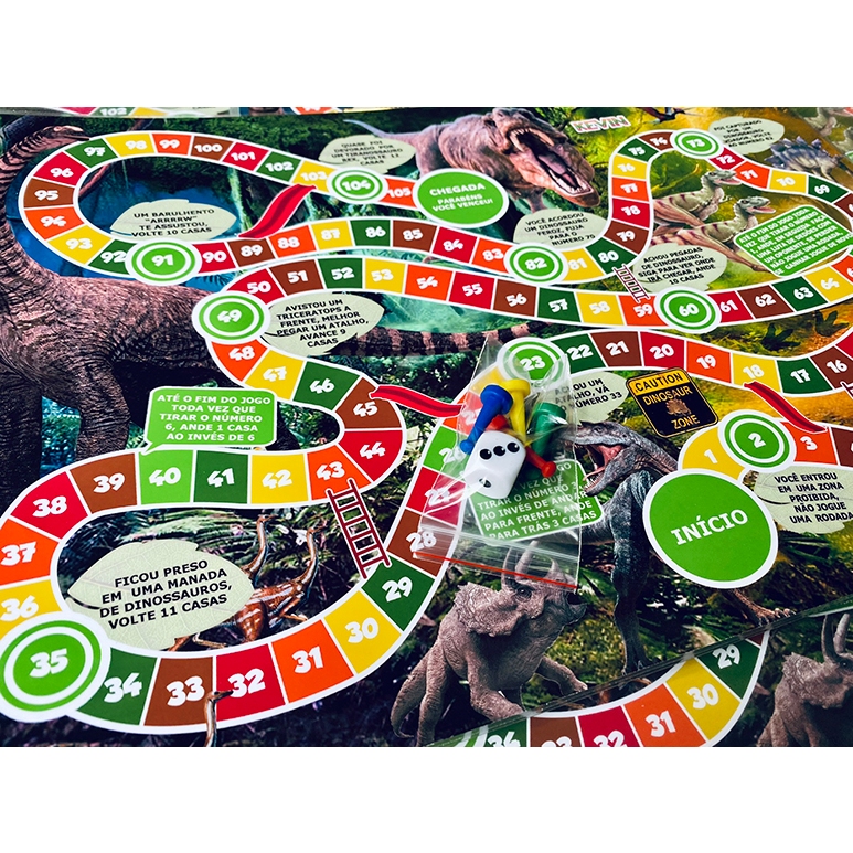 1 Jogo De Tabuleiro Personalizado - Escolha O Tema - Jogos Educativos Infantis Crianças Adultos