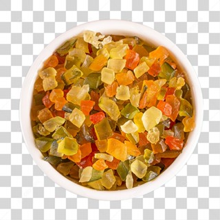 Frutas Cristalizadas kg - Alta Qualidade