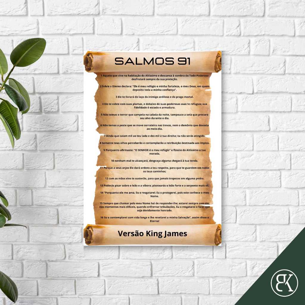 Bíblia Sagrada Salmo 91: Onde Comprar | BuscaProdutos