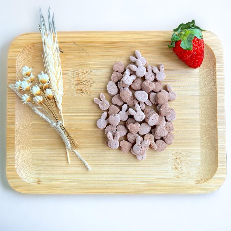 Petisco de aveia e fruta para coelhos e roedores em Oferta na Shopee