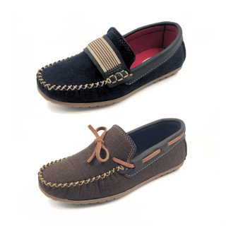 Kit 2 Pares de Mocassim Infantil Masculino Menino Kids Sapatênis Criança Combo Envio Imediato