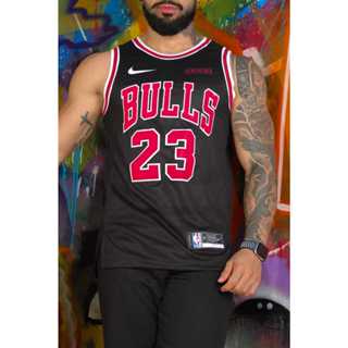 Regata Chicago Bulls Masculina #23 - Preta