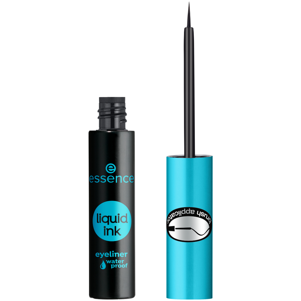 Delineador Liquid Ink essence preto à prova d´ água em Oferta na Shopee