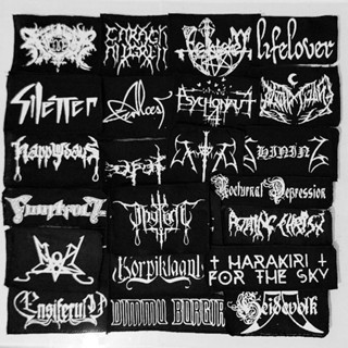 Patch DSBM, Folk, Melodic, Ambient e Symphonic Black - Patches logo silk serigrafia