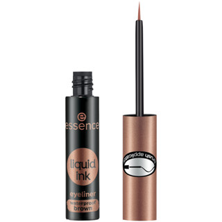 Delineador Liquid Ink essence marrom à prova d´ água