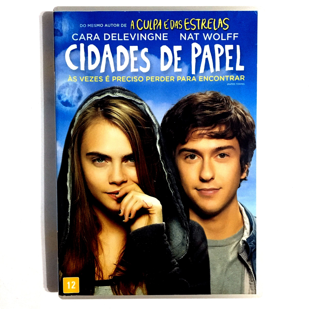 Filme - DVD - Cidades de Papel - Com Cara Delevingne e Nat Wolff