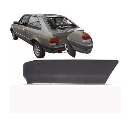 Polaina/ponteira Chevette Hatch 1987/1993 Traseira