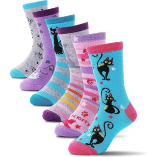 Kit 12 Pares Meia Feminina Divertida Estampada Meias Femino Menina Meninas Bebe Bebê RN Recem Divertida Estampadas em Oferta na Shopee