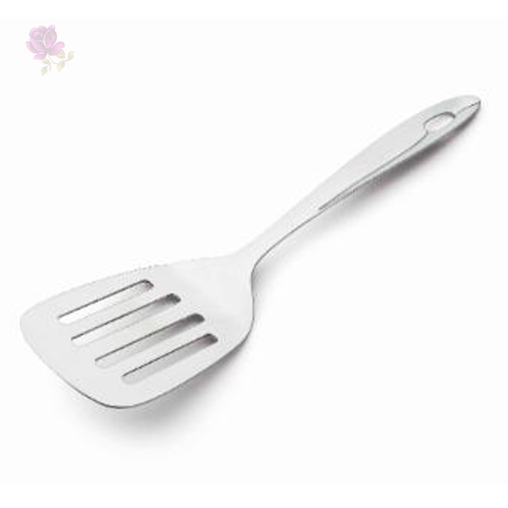 Espátula Espátulas Vazada Oriente 26cm Aço Inoxidavel Utensilio De Cozinha Multiuso Universal