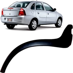 Acabamento Para-Lama TRASEIRO CORSA SEDAN 2002/2011 - (MOD. NOVO) - C/Fixadores