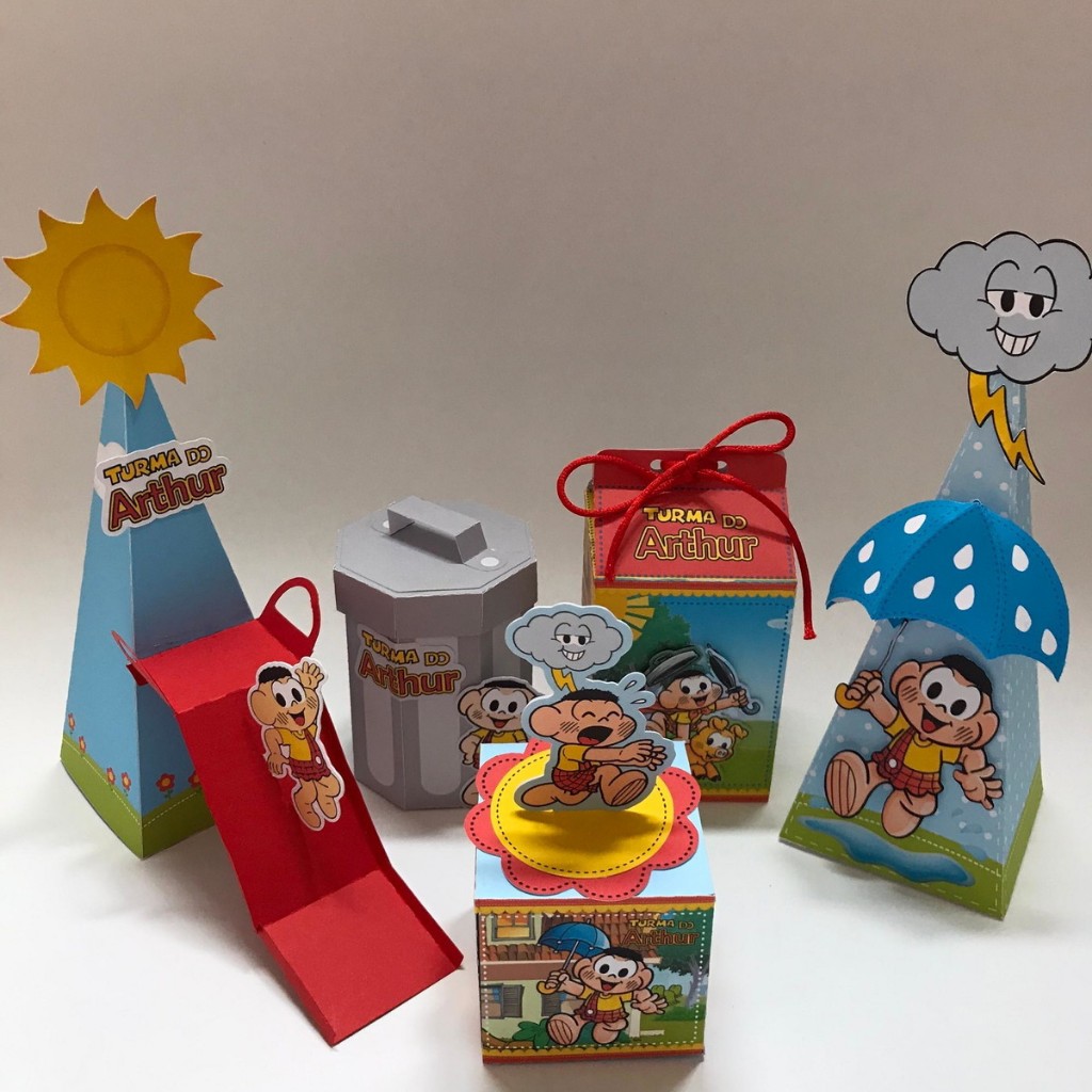 Personalizado Turma da Monica | Personalizado cascão | Papelaria | Caixas | festa de aniversário | lembrancinha | CASCÃO