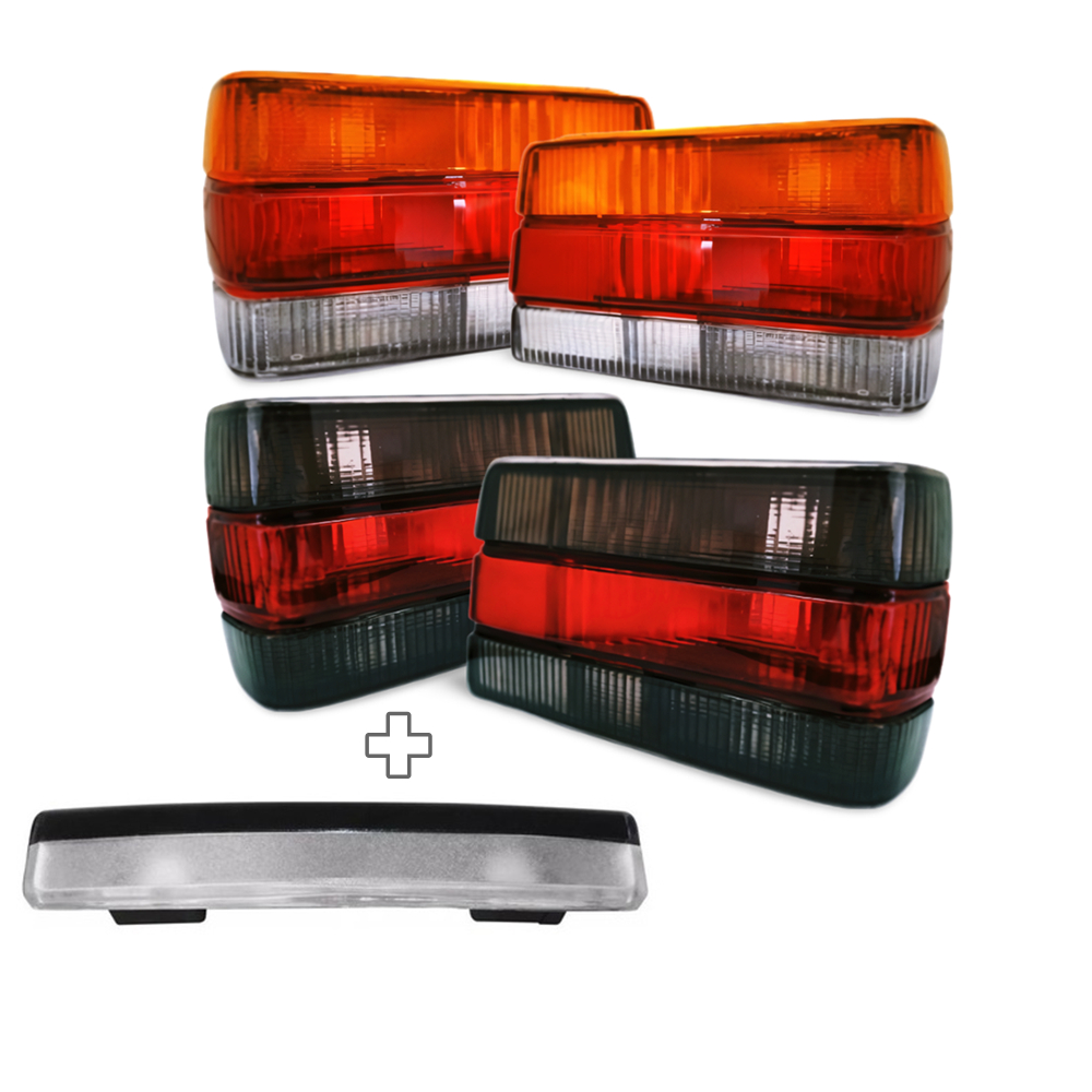 Par Lanterna Traseira + Placa Chevette 1983 até 1993 em Oferta na Shopee