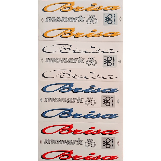 ADESIVOS MONARK BRISA CORES