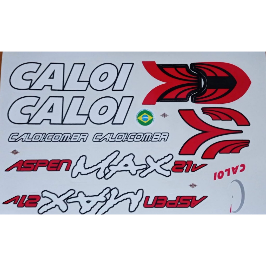 ADESIVOS BICICLETAS CALOI ASPEN MAX 21 VELOCIDADES