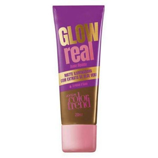 Base Líquida Avon Color Trend Glow Real Matte Iluminadora A Prova D