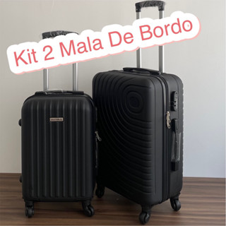 Kit Com 2 Mala De Viagem/Bordo,Alta Qualidade,Cadeado Seguro,PRONTO ENTREGA