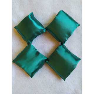 Kit 12 Mini Almofada Cetim 7x7 Caixinha Padrinhos, Semi Joias, Pulseiras em Oferta na Shopee