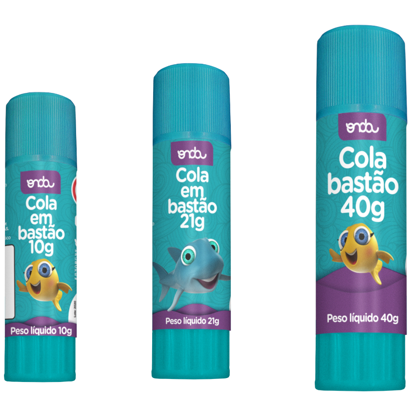Cola Branca Bastão 10g 21g 40g Material Escolar / Escritório / Utilidades / Colas