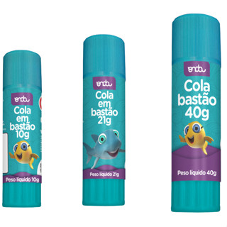 Cola Branca Bastão 10g 21g 40g Onda / Material Escolar / Escritório / Utilidades / Colas