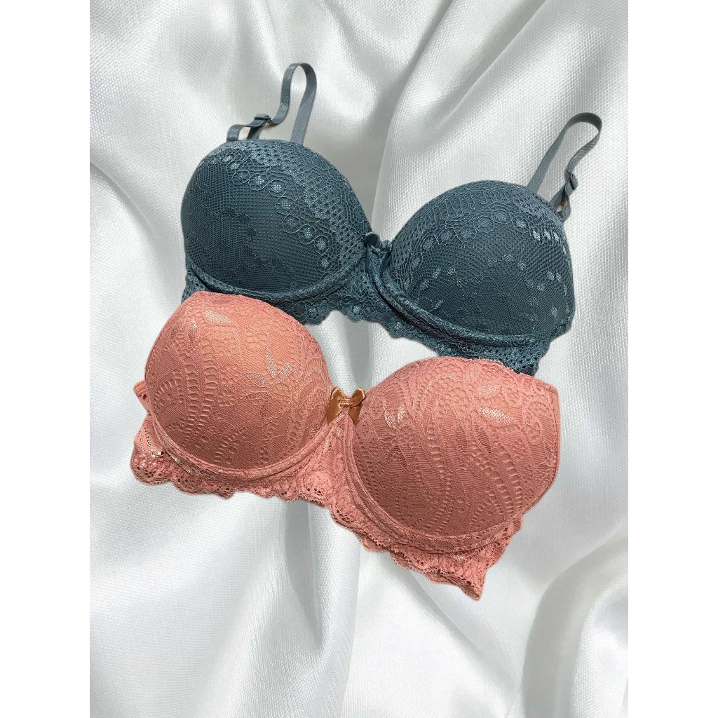 Dois Sutiã com Bojo de Renda Linha Luxo Conforto Soutien Soutie Sutia Sutian 0209 em Oferta na Shopee