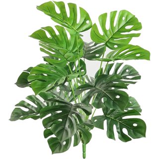 Árvore Artificial Com 18 Folhas Costela De Adão - Decoração