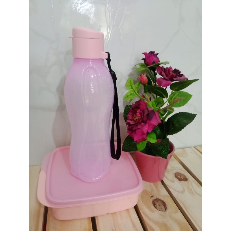 Kit 2 peças Ecotupper 500ml e Basic Line 550ml.