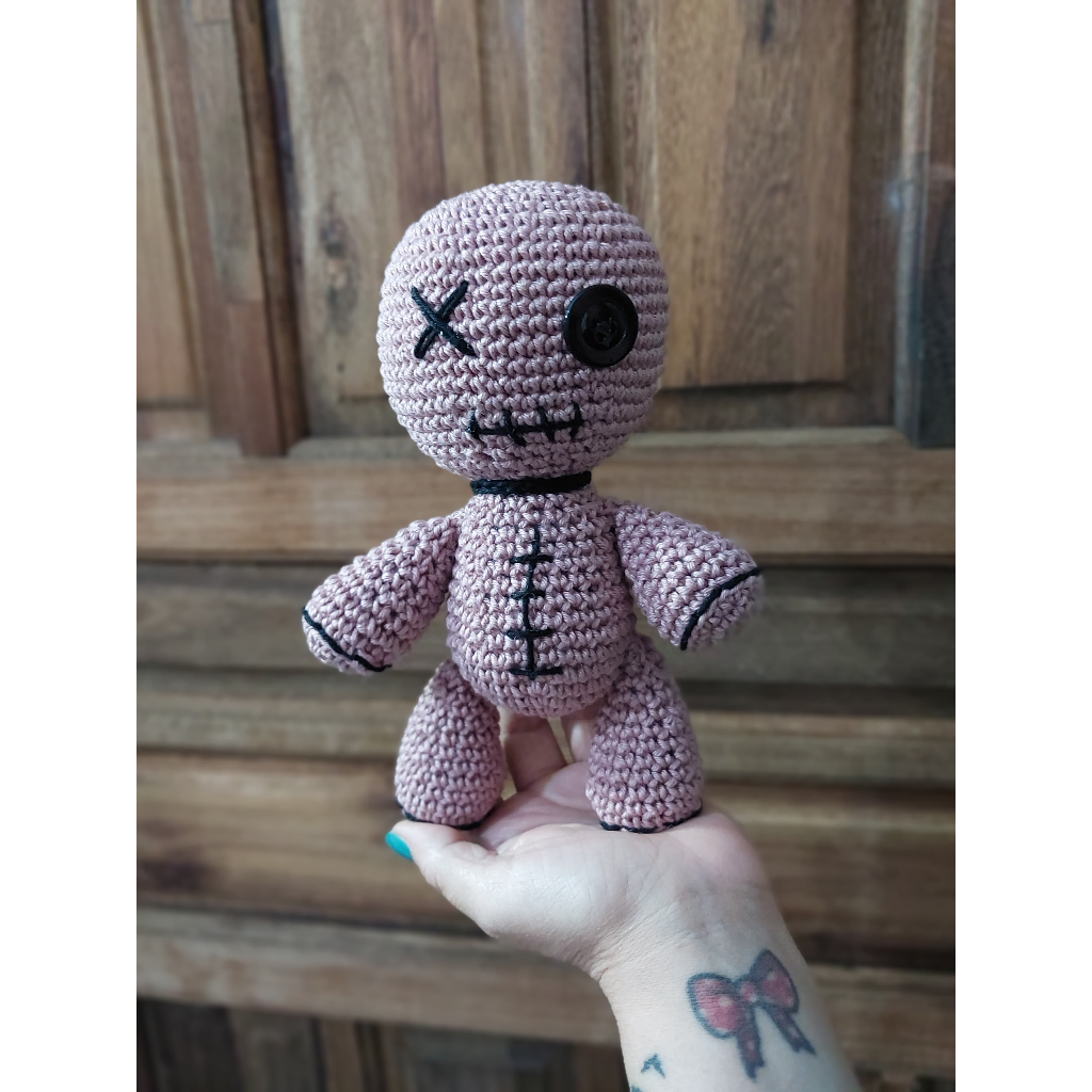 Boneco Vodu Amigurumi