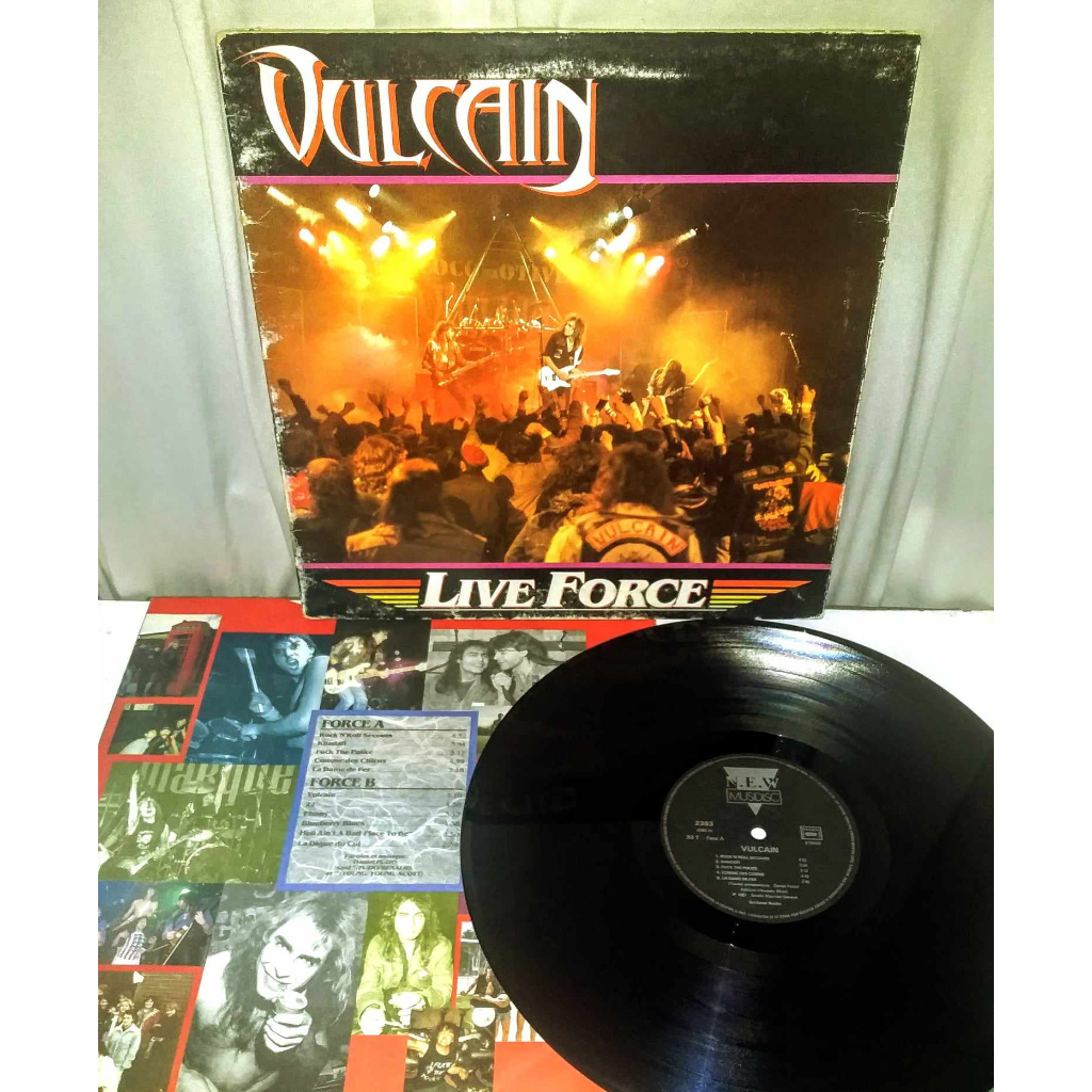 LP Vulcain - Live Force ( Sortilege, ADX, Killers, Motorhead, Titan, Fisc, Blaspheme )