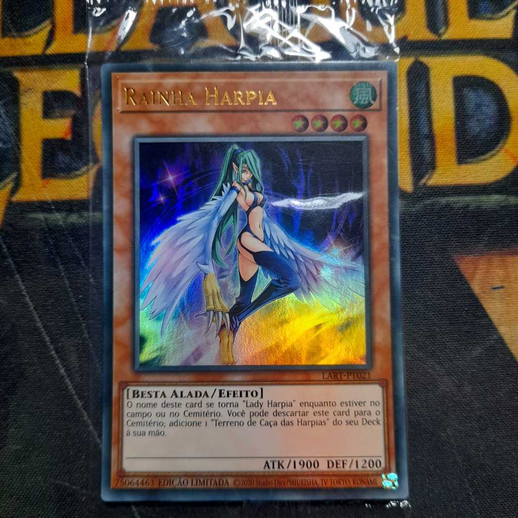 Rainha Harpia - Ultra Raro Foil - Lacrado - Original - Yu-gi-oh / Yugioh