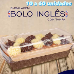 KIT Forma para Bolo caseirinho Inglês Forneável com Tampa - ( chocobraz )//