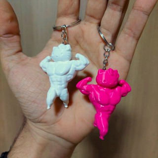Chaveiro Hello Kitty Bodybuilder