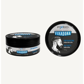 Pomada Capilar Fixadora Fixed Com Queratina Soft Matte 120g