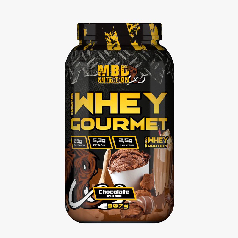 Whey Protein Gourmet 907g MBD Nutrition (Produto Original)