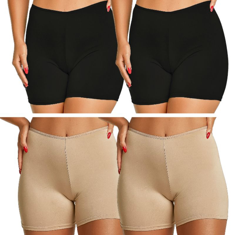 Kit 4 Shorts Segunda Pele Anágua