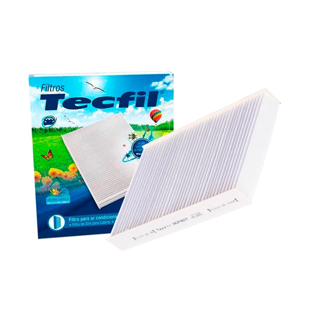 Filtro De Ar Condicionado Jeep Renegade, Compass, Commander e Fiat Toro - Tecfil Acp907